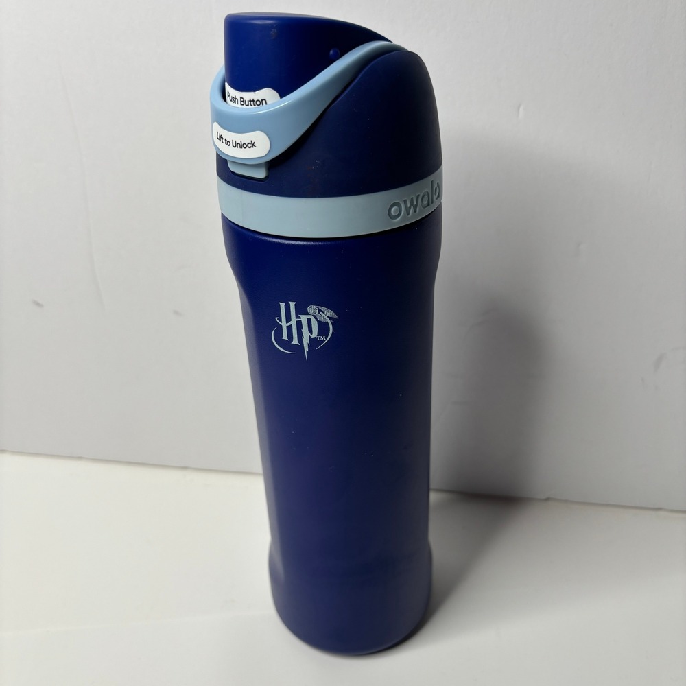 Owala Harry Potter Ravenclaw FreeSip 24oz Insulated Water Bottle Navy Blue 11296